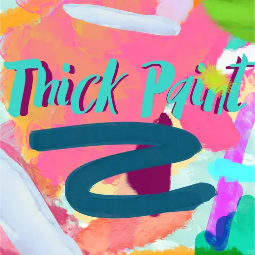 Thick Paint for Procreate — Procreate brush
