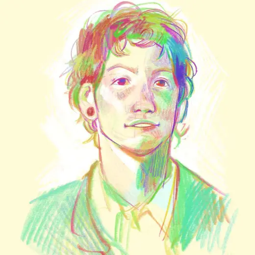 Rainbow magic pencil brush — Procreate brush