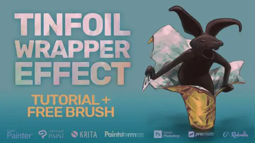 Roxy’s Foil Brush & Tutorial — Procreate brush