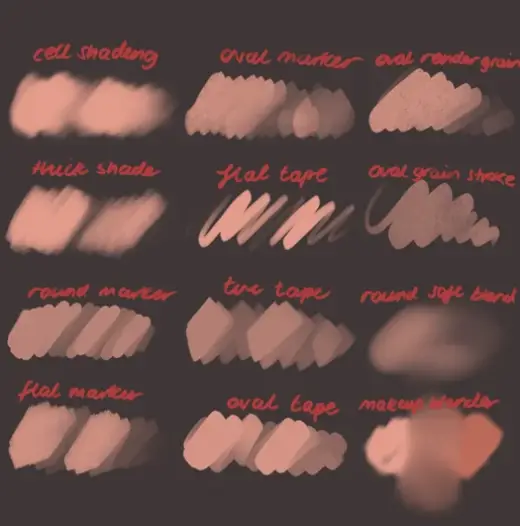 Rendering Brush Set — Procreate brush