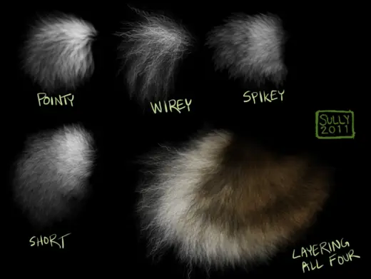 Free fur brushes for procreate — Procreate brush