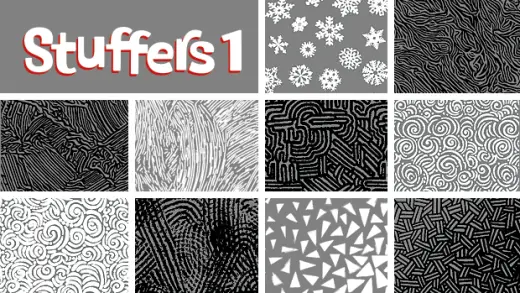 Stocking Stuffers brushset 1 — Procreate brush