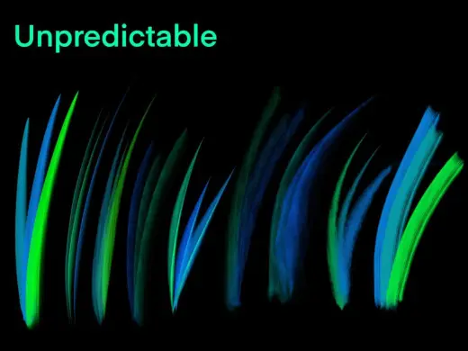 Free Basic real painting Unpredictable brushes — Procreate brush