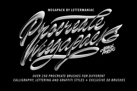 [Paid] Procreate Brush Megapack — Procreate brush