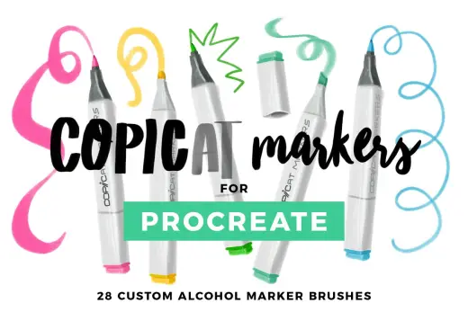 [Paid] COPICat Markers for Procreate — Procreate brush