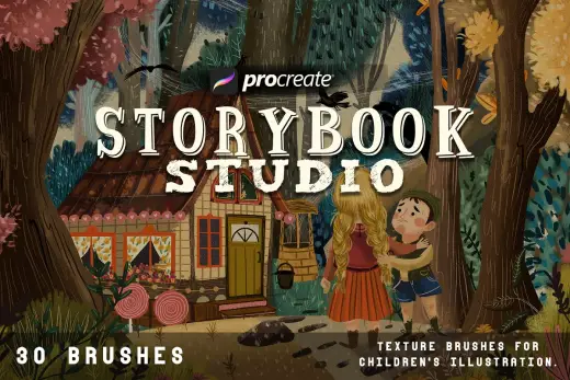 [Paid] Storybook studio for Procreate — Procreate brush