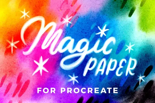 [Paid] Magic Paper for Procreate — Procreate brush