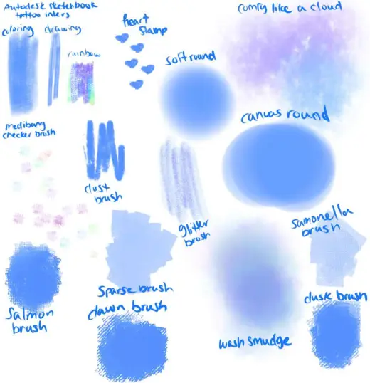 Crad’s misc brushes — Procreate brush