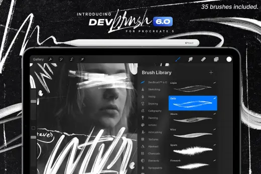 [Paid] DevBrush 6.0 for Procreate 5 — Procreate brush