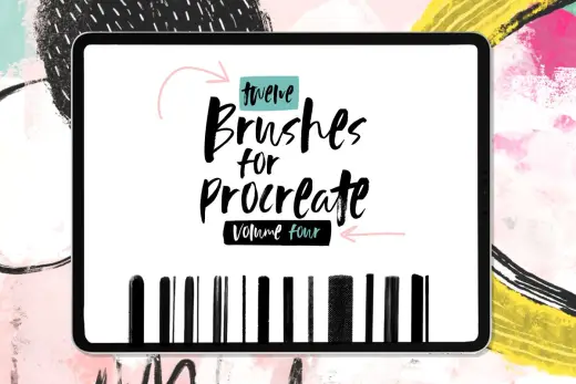 [Paid] Vol 4 Brushes for Procreate — Procreate brush