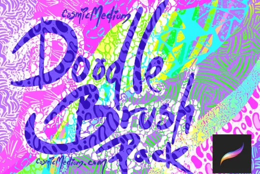 [Paid] Procreate Doodle Brush Pack — Procreate brush