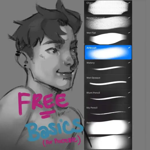 Free brush pack! — Procreate brush