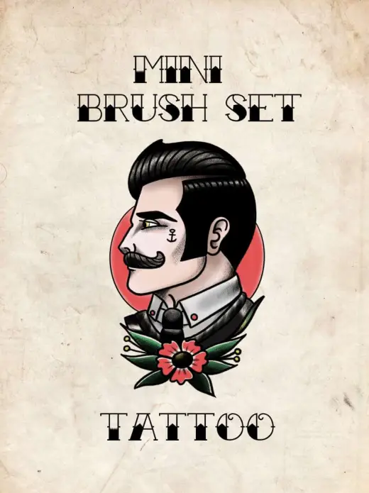 TATTOO BRUSHES – Mini pack — Procreate brush