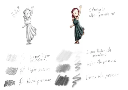 Realistic pencil HB — Procreate brush