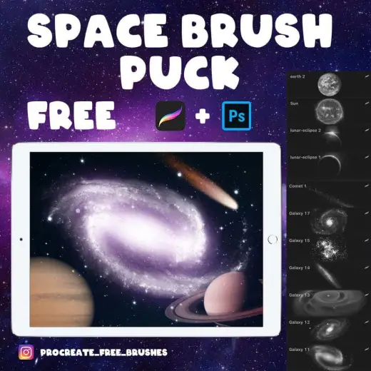 Free space brushpack! — Procreate brush