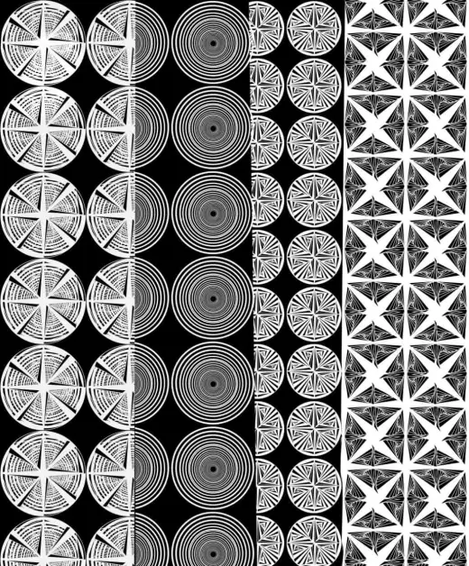 Circular pattern brushes — Procreate brush