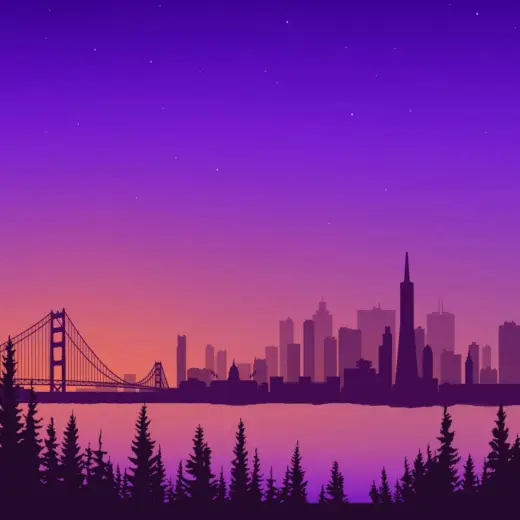 FREE 130 skyline silhouette stamps! — Procreate brush