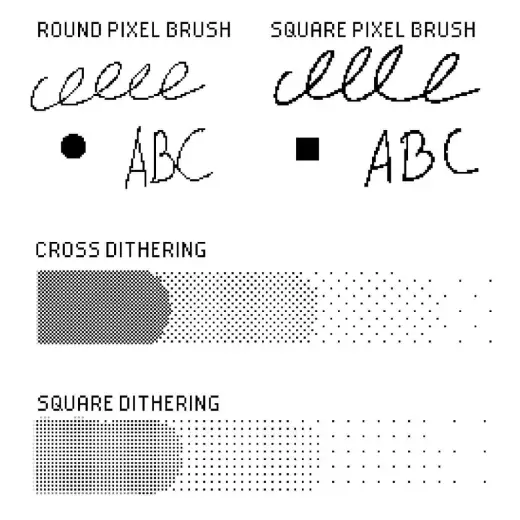 Pixel art brush set — Procreate brush