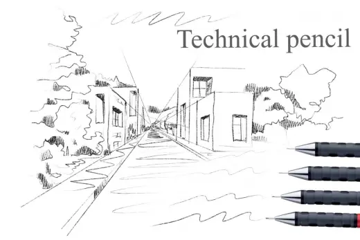 Technical pencil free — Procreate brush