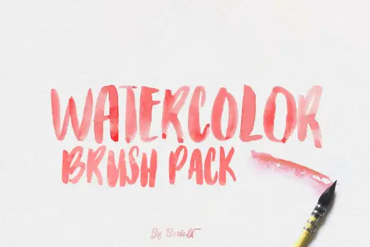 Free Watercolor brush pack NEW — Procreate brush