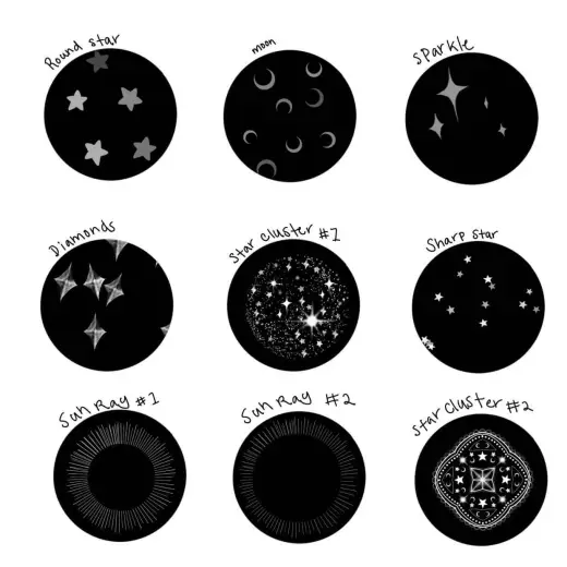 Celestial brushes Free — Procreate brush
