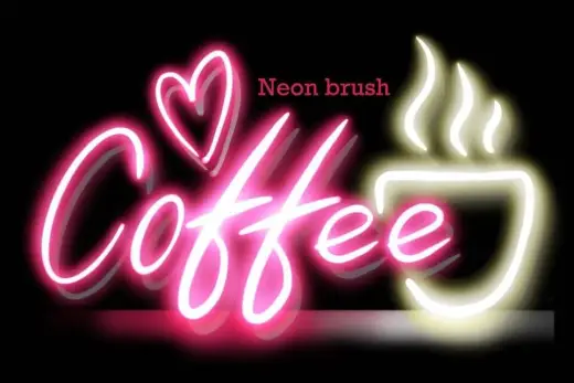 NEON brush — Procreate brush