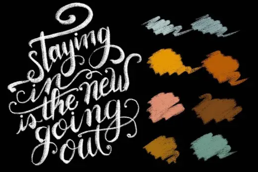 Old lettering FREE brush — Procreate brush