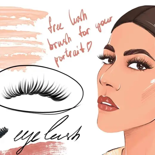 Free eye lush brush! — Procreate brush