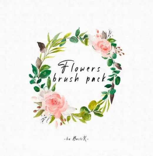 Free flowers brush pack — Procreate brush