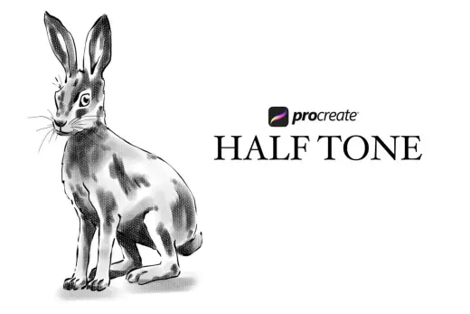 HALF TONE brush — Procreate brush