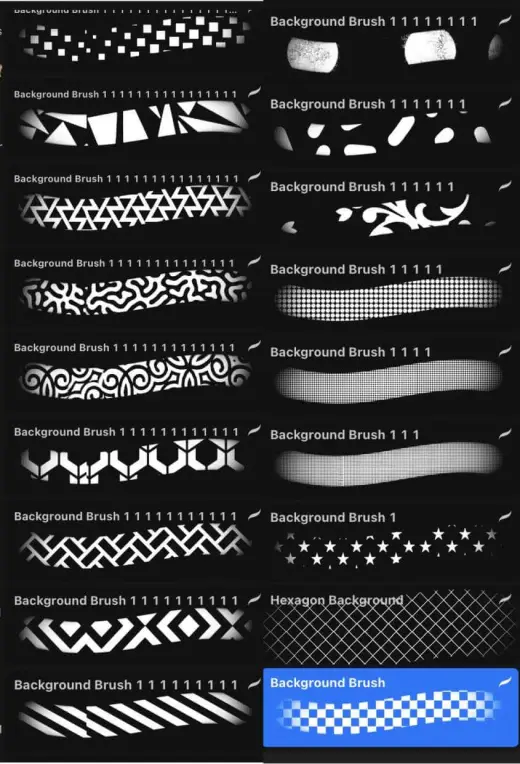 (Free) Background brushes — Procreate brush