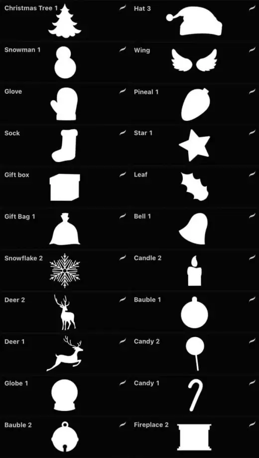 Free Christmas Brushes High-Resolution — Procreate brush