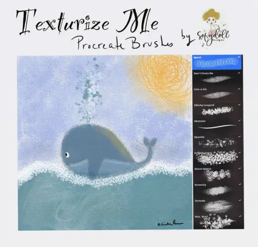 New ‘Texturize Me’ Procreate Brushset — Procreate brush