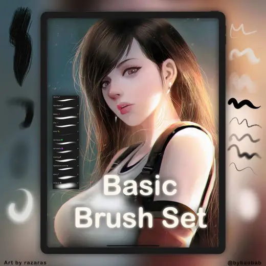 FREE Basic Brush Set! — Procreate brush