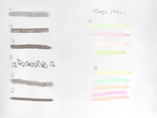 Various free brushes — Procreate brush