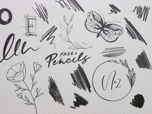 17 Free Pencil Brushes — Procreate brush