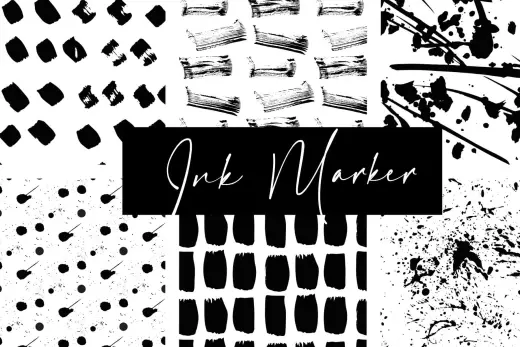 Ink Marker brush FREE — Procreate brush