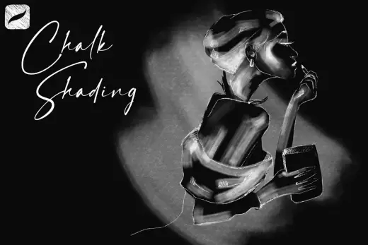 Chalk Shading free — Procreate brush
