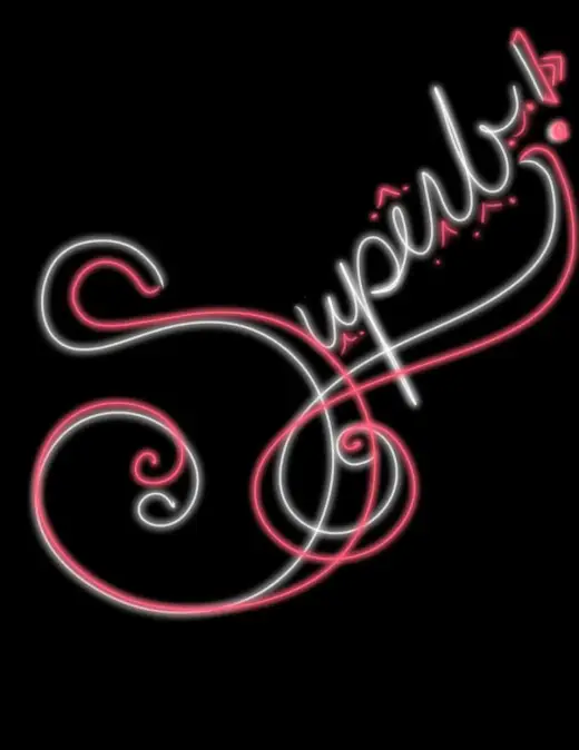 Light Pen, Glow Pen Brush — Procreate brush