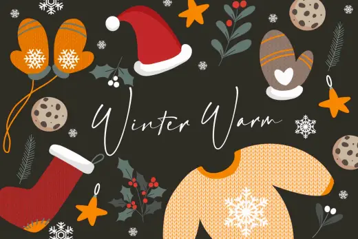 Winter Warm FREE procreate brush — Procreate brush
