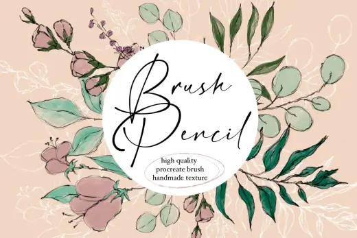 Brush Pencil procreate brush FREE — Procreate brush