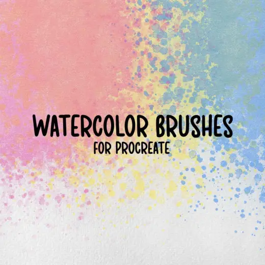 Watercolor Brushes — Procreate brush