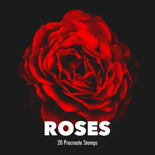 ROSES stamps — Procreate brush