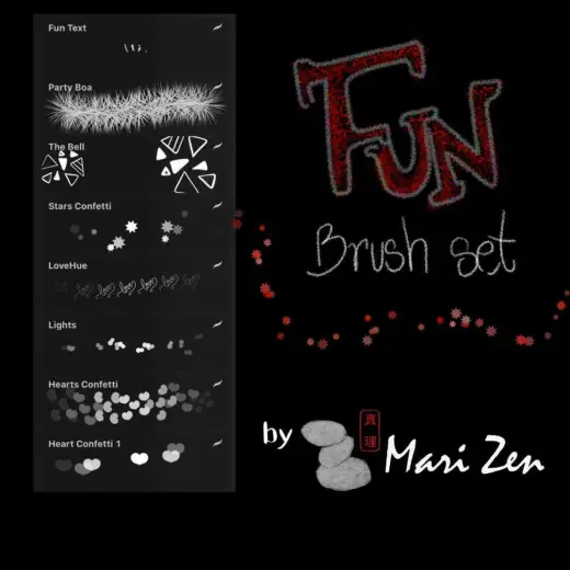 Just fun brushes — Procreate brush