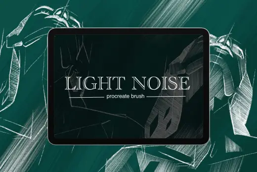 Light Noise procreate brush FREE — Procreate brush