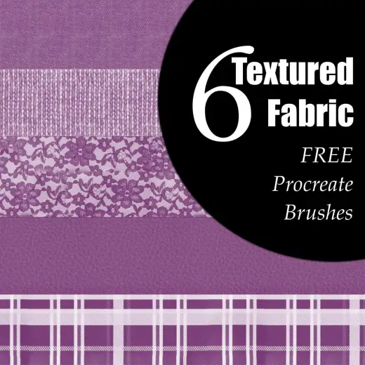 6 Free Fabric Texture Brushes! — Procreate brush