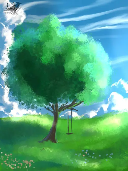 Foliage HRB brush — Procreate brush