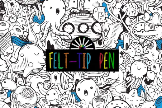 Felt-tip Procreate pen — Procreate brush