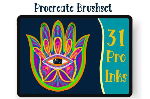 Grungy Inkers Brushset — Procreate brush