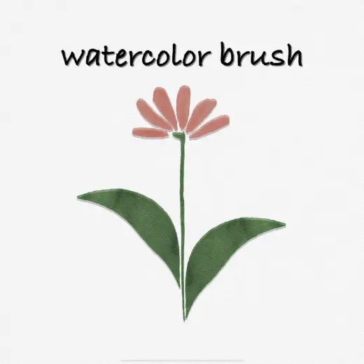 Bleeding watercolor — Procreate brush